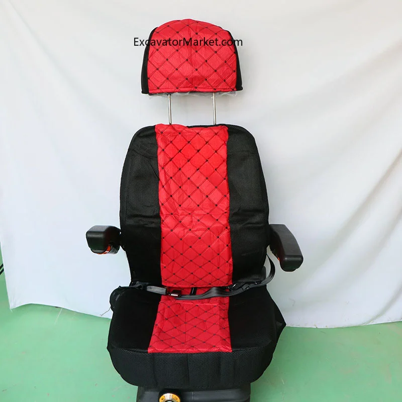 For Hitachi Kobelco Sany Hyundai Liugong Xcmg Universal Seat Cover Seat Cushion Excavator Accessories High Quality