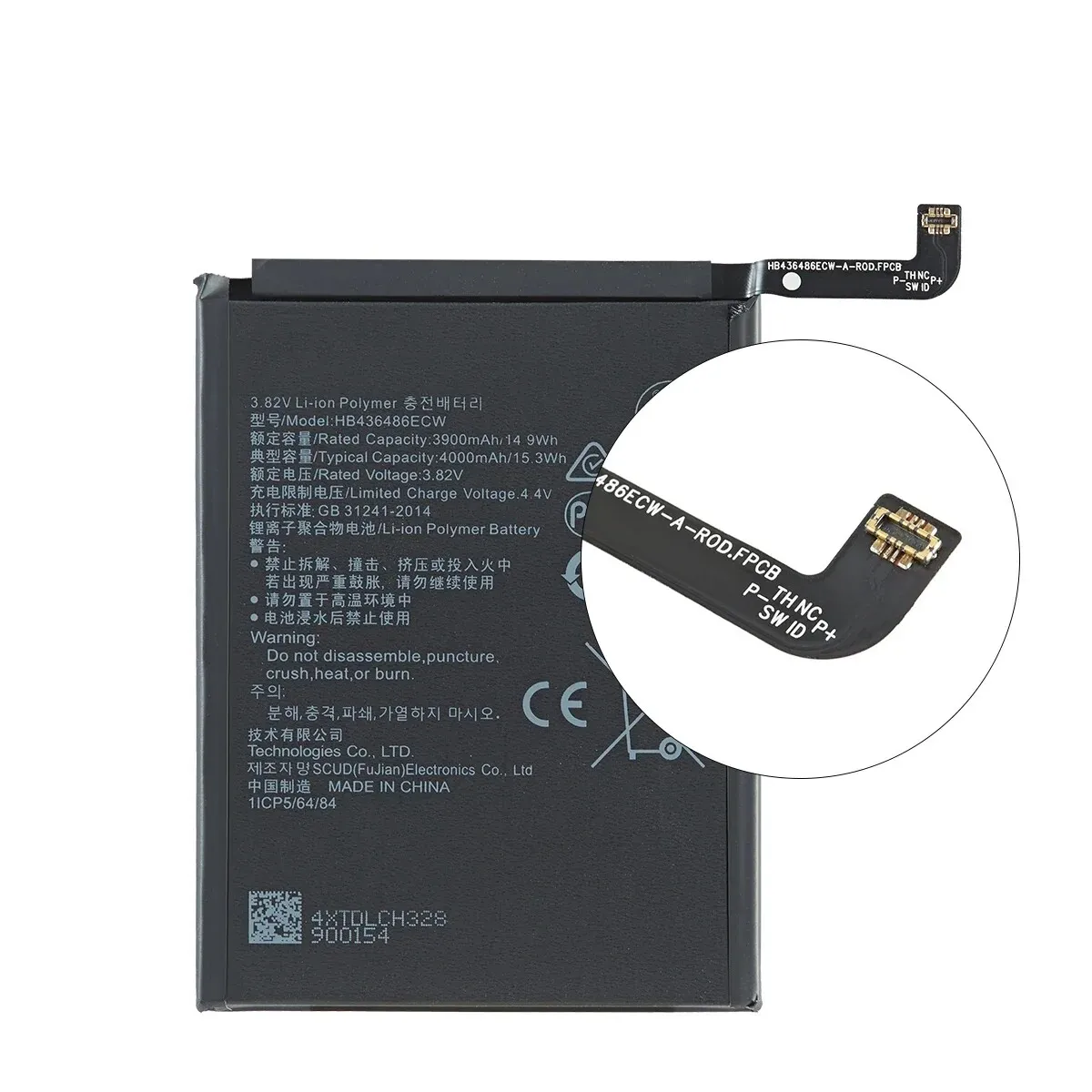 Nice New Battery HB436486ECW For Huawei Mate 20 Pro LYA-L29 LYA-L09 LYA-L0C LYA…