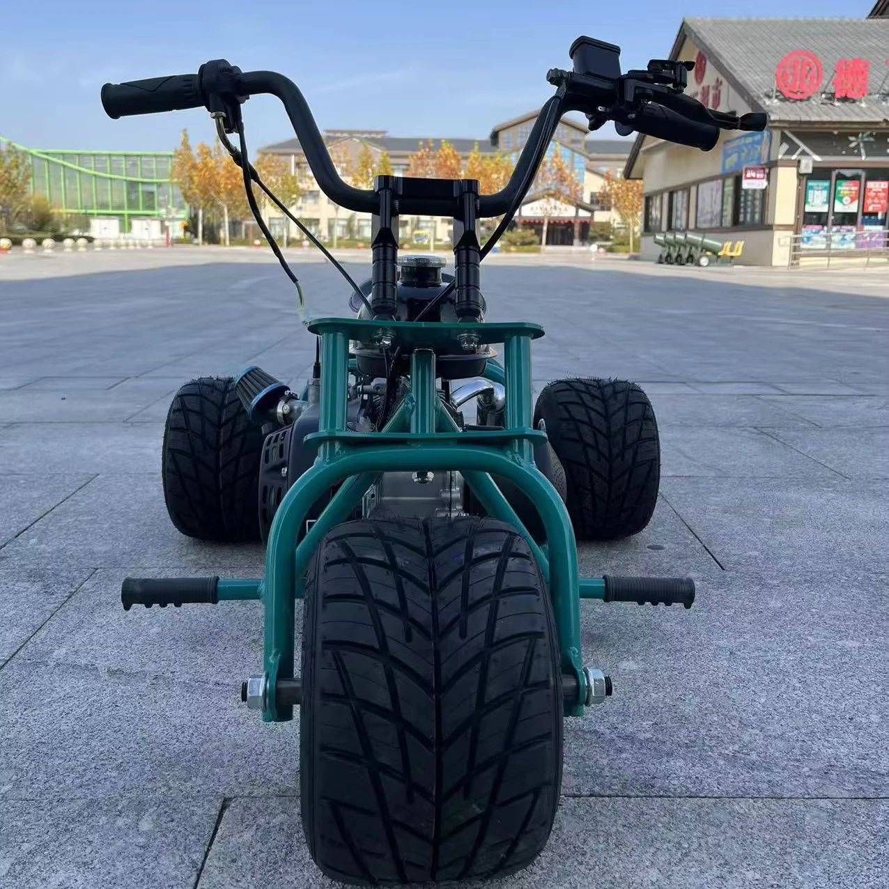 

New Bestselling Stylesr Compact Three-Wheeler Lasting A Whole Day Outdoor Riding Commuting Drifting Multi-purpose Pedal Go Kart