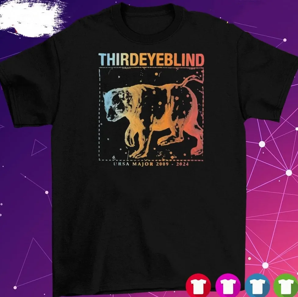 

Vtg Third Eye Blind Band Ursa Major Cotton Black All Shirt j503 Concert Tour Tee Band Merch Graphic Tee Unisex