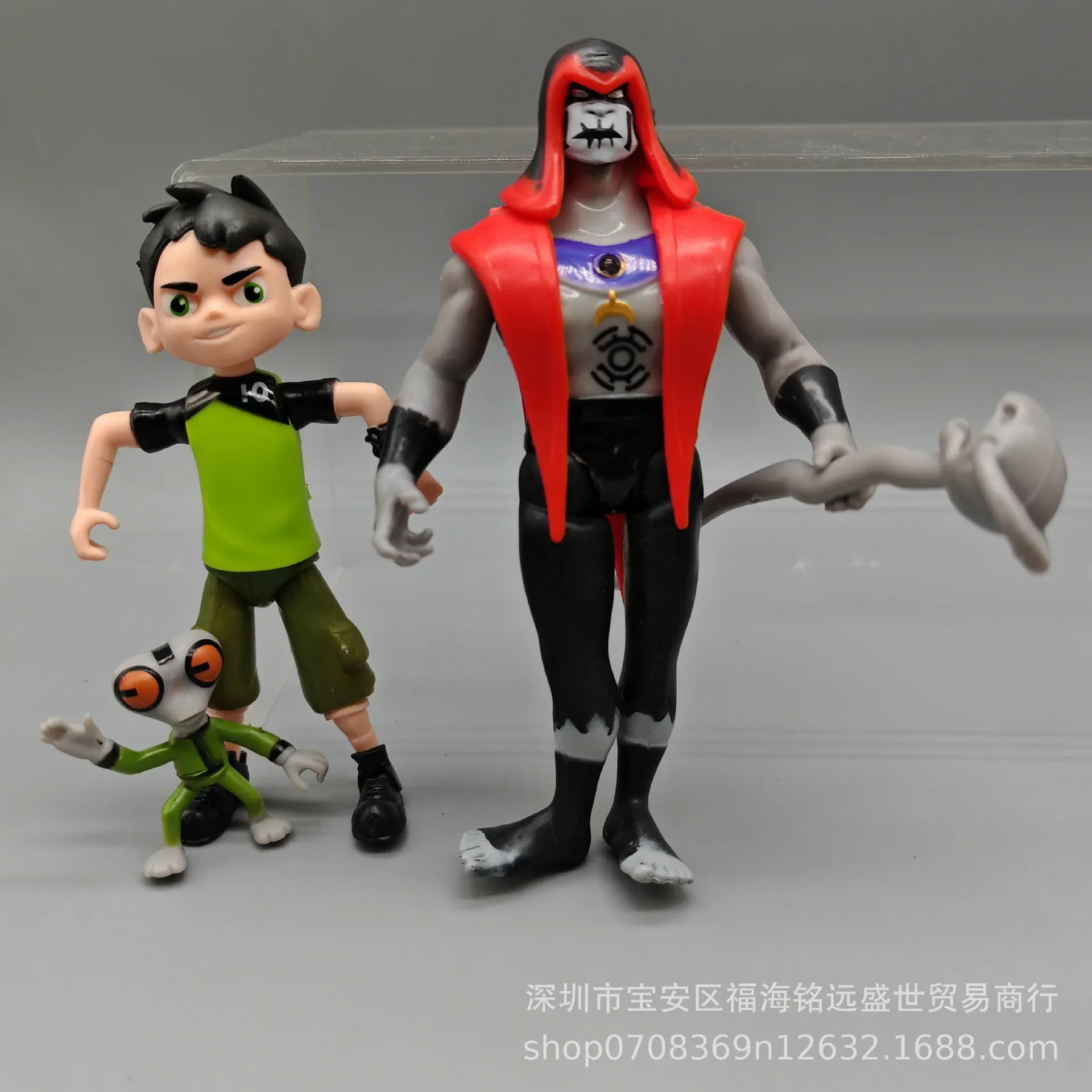 9 pz/set Ben 10 3-12 figura Ben Tennyson Ben Four Arms Grey Matter Heatblast Model Ornaments Anime Figures Doll giocattoli per bambini regali