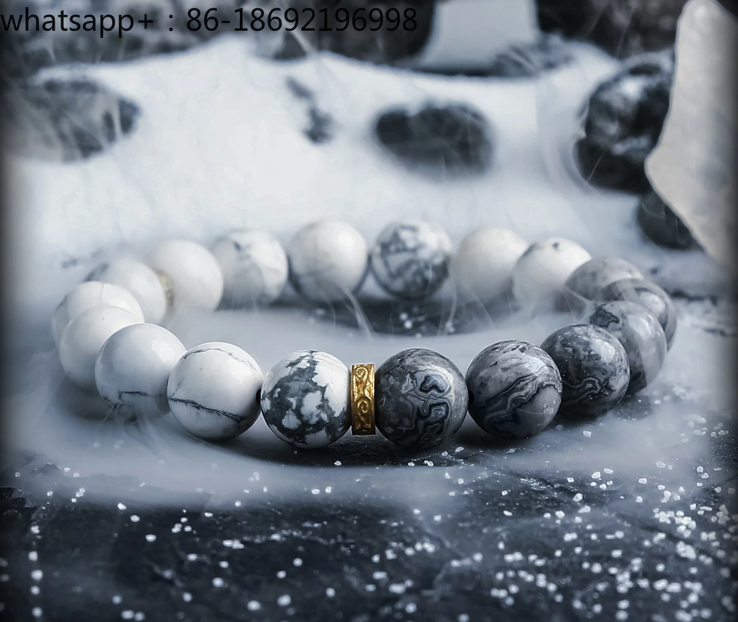 [Map Glacier] Original Design Bracelet Boys Premium Niche Couple Bracelet