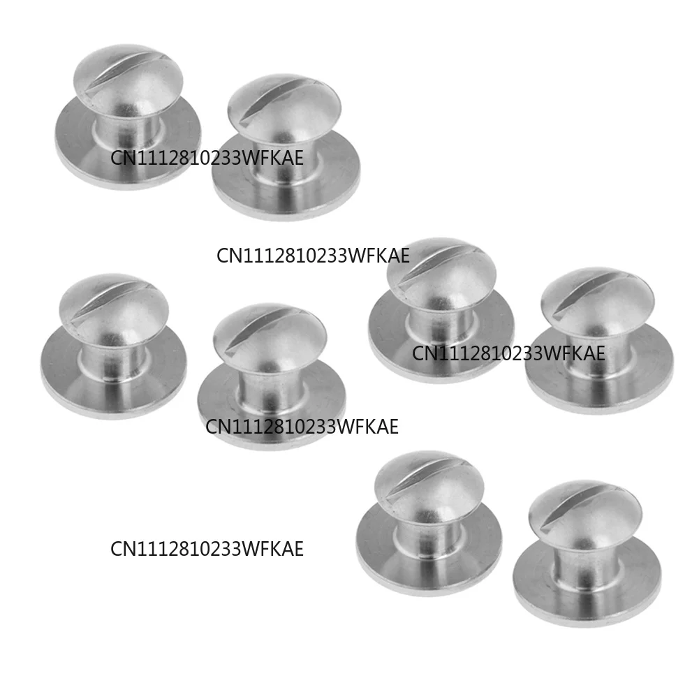 8 Pack Scuba Dive Book Screws for Back Plate, Underwater Accessories Assembly Attachment Hardware