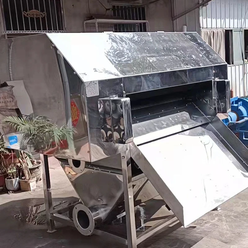 Stainless steel diagonal screen type, separator, pulp lees solid-liquid separator