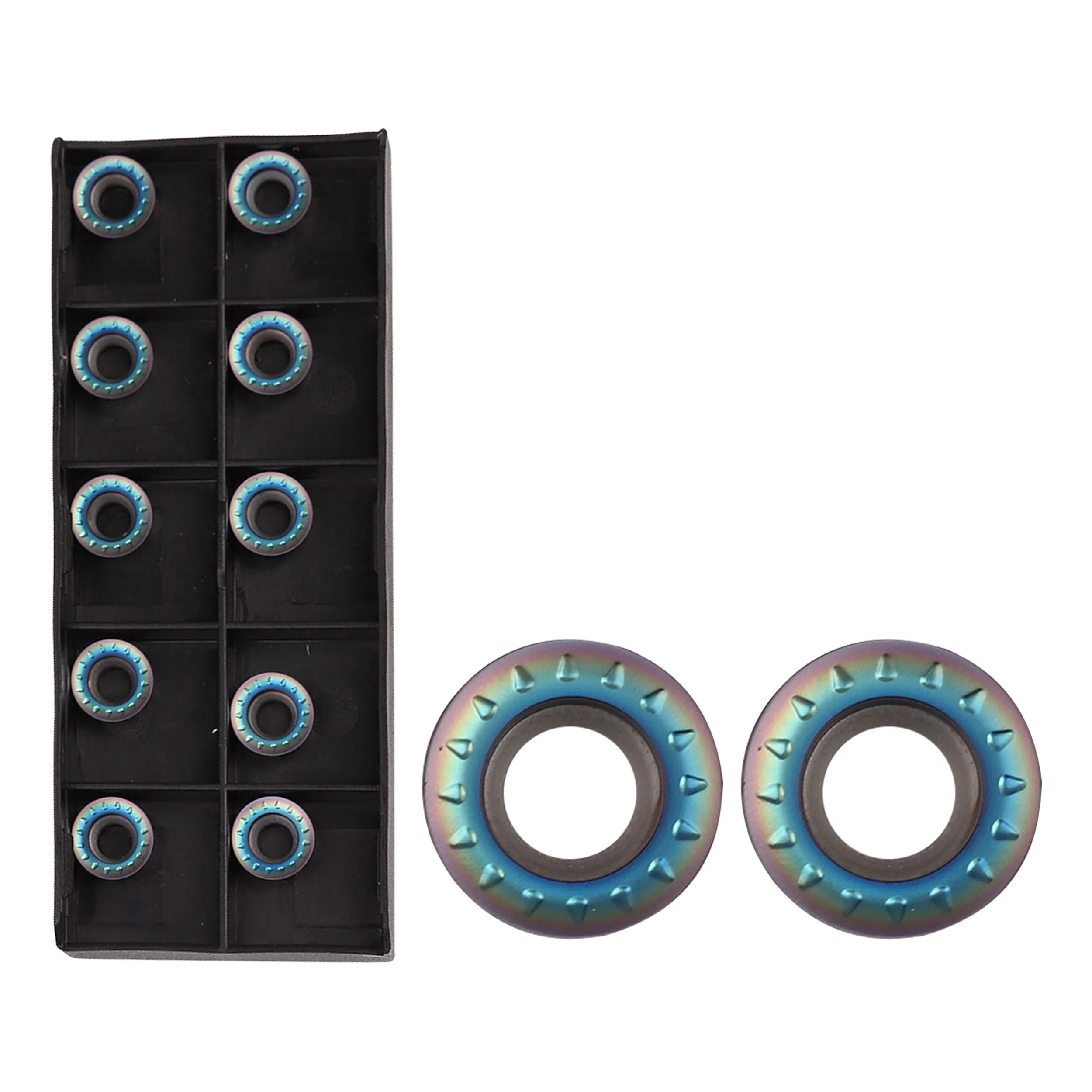 RPMT1003MO-TT RPMT10T3MOE-JS RPMT1003 CV168 تحول المخرطة باستخدام الحساب الآلي أدوات كربيد إدراج طحن نهاية الوجه شكل دائري شفرة قطع الصلب
