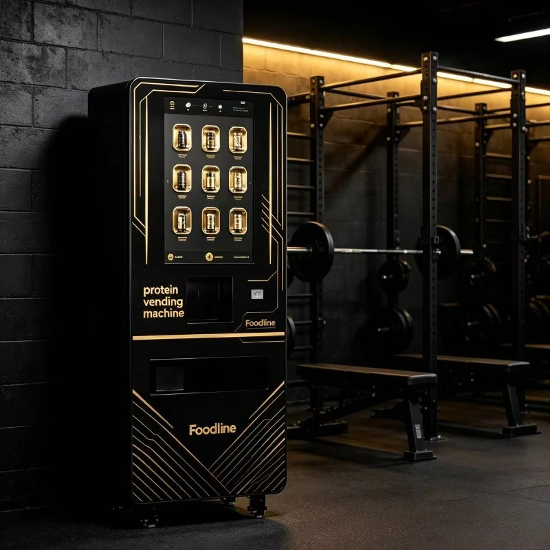 Smart Protein Shake Vending Machine Vending Kiosk For Protein Drink Whey Powder In Gym