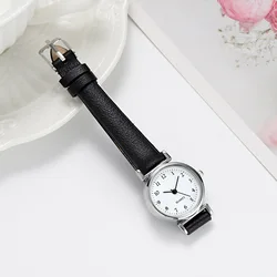 Students Business Quartz Watch Round Dial Shape Easy to Wear Casual Watch for Home Office Working Shopping