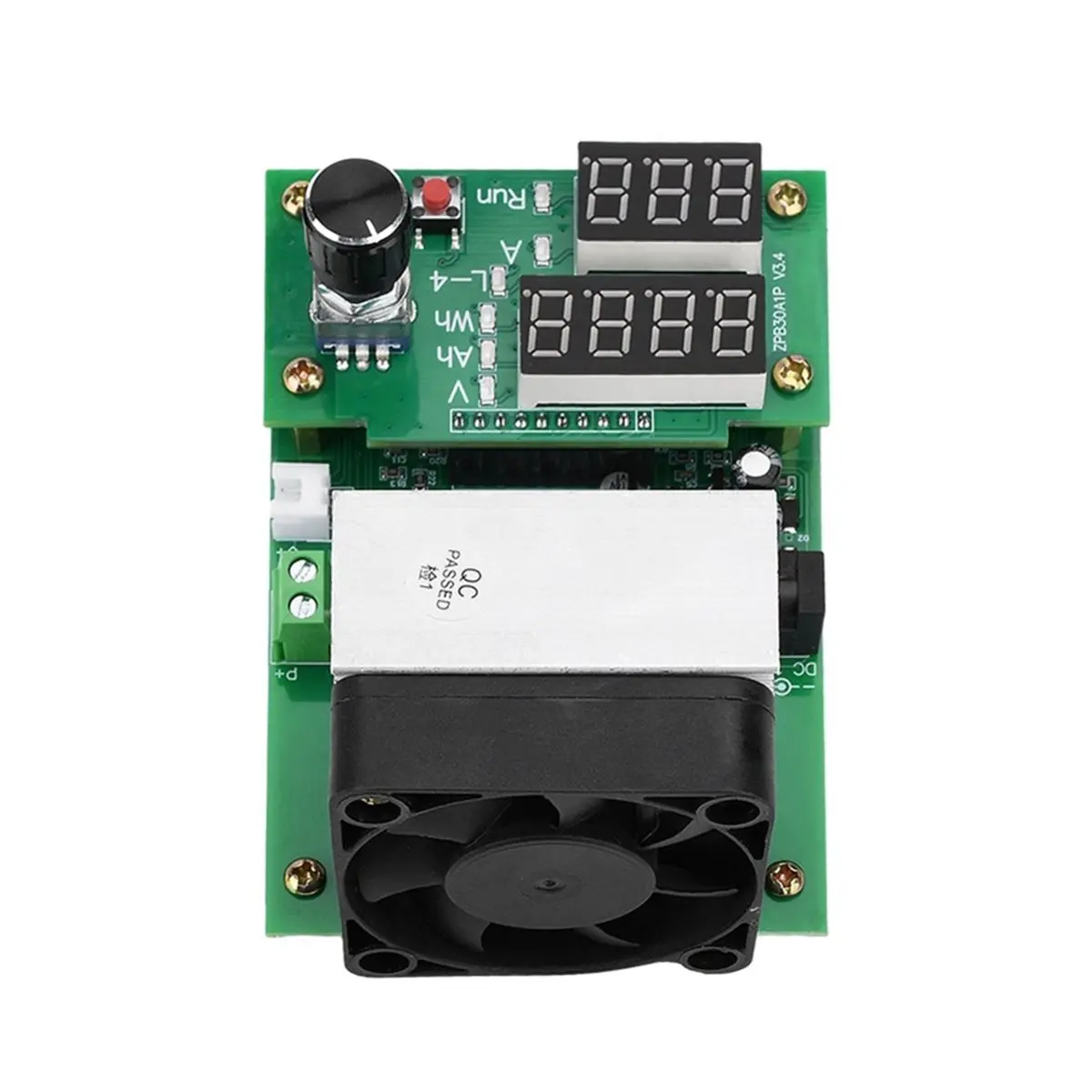 THANKYOU Multifunctional Constant Current Electronic Load 9.99A 60W 30V Battery Capacity Tester Aging Test Module