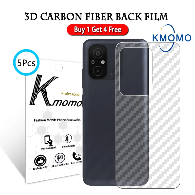 5Pcs Carbon Fiber F… - image