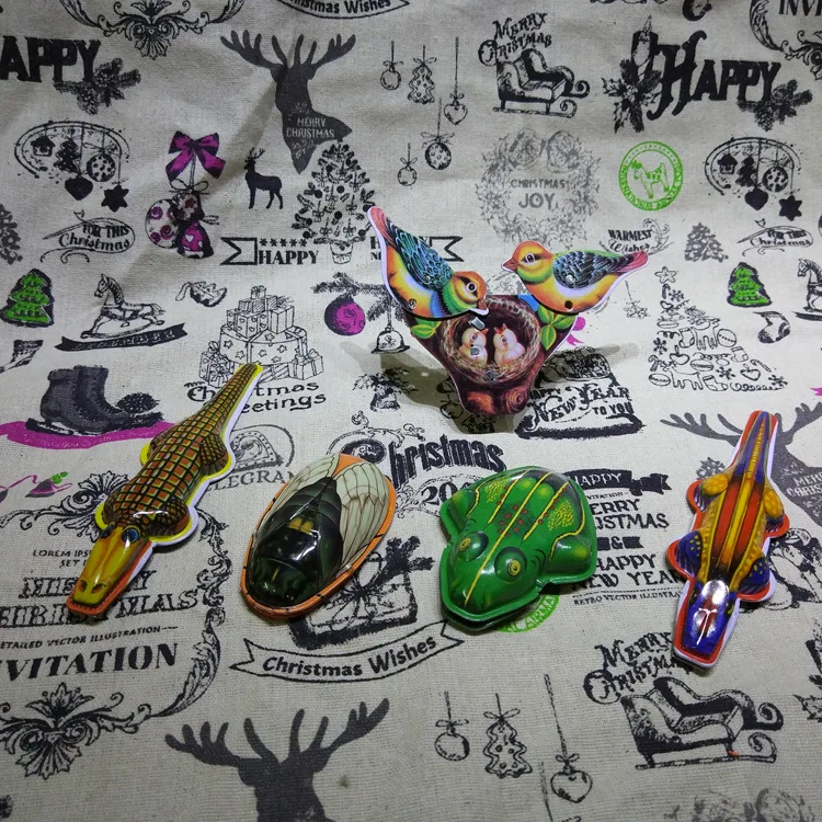 MM268 Cicada Calling Frog Retro Nostalgic Collection Toy Amazon AliExpress Tin Craft