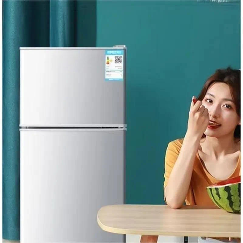 for 58L HOT SALE High-Quality Small MINI Compact Refrigeration Equipment Double-door Top-freezer Refrigerator Home Office