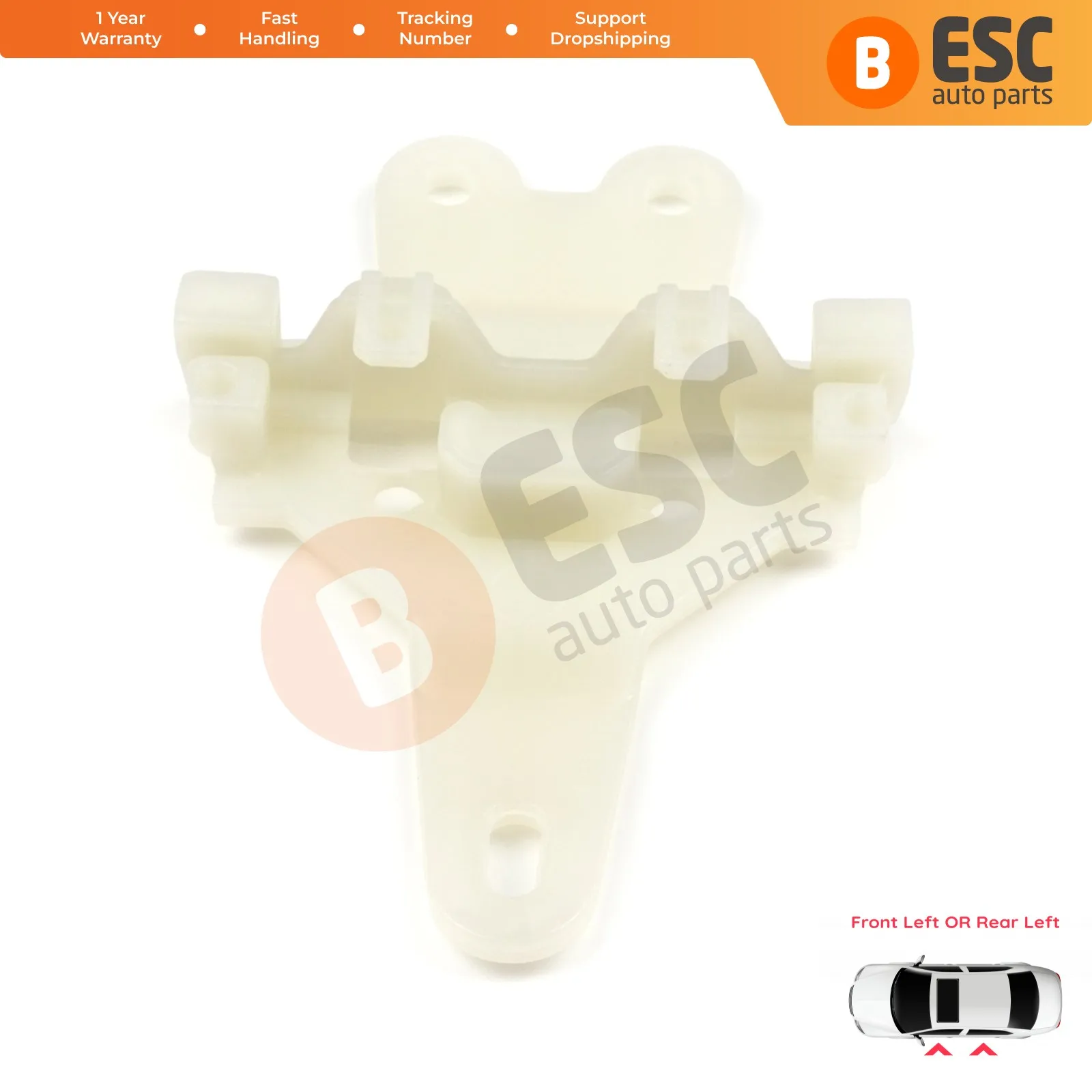 

ESC Auto Parts EWR5146 Window Regulator Repair Clips Left 807010F015 for Nissan Terrano MK2 Ford Maverick W638 Ship From Turkey