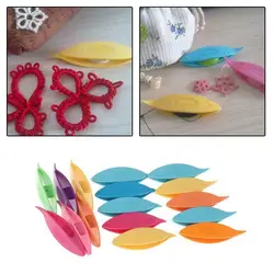 Shuttle Crochet Tatting Tool Tatting Lace Shuttle Craft Tools Making Crochet Cotton Thread Durable Knitting Weaving Accessories