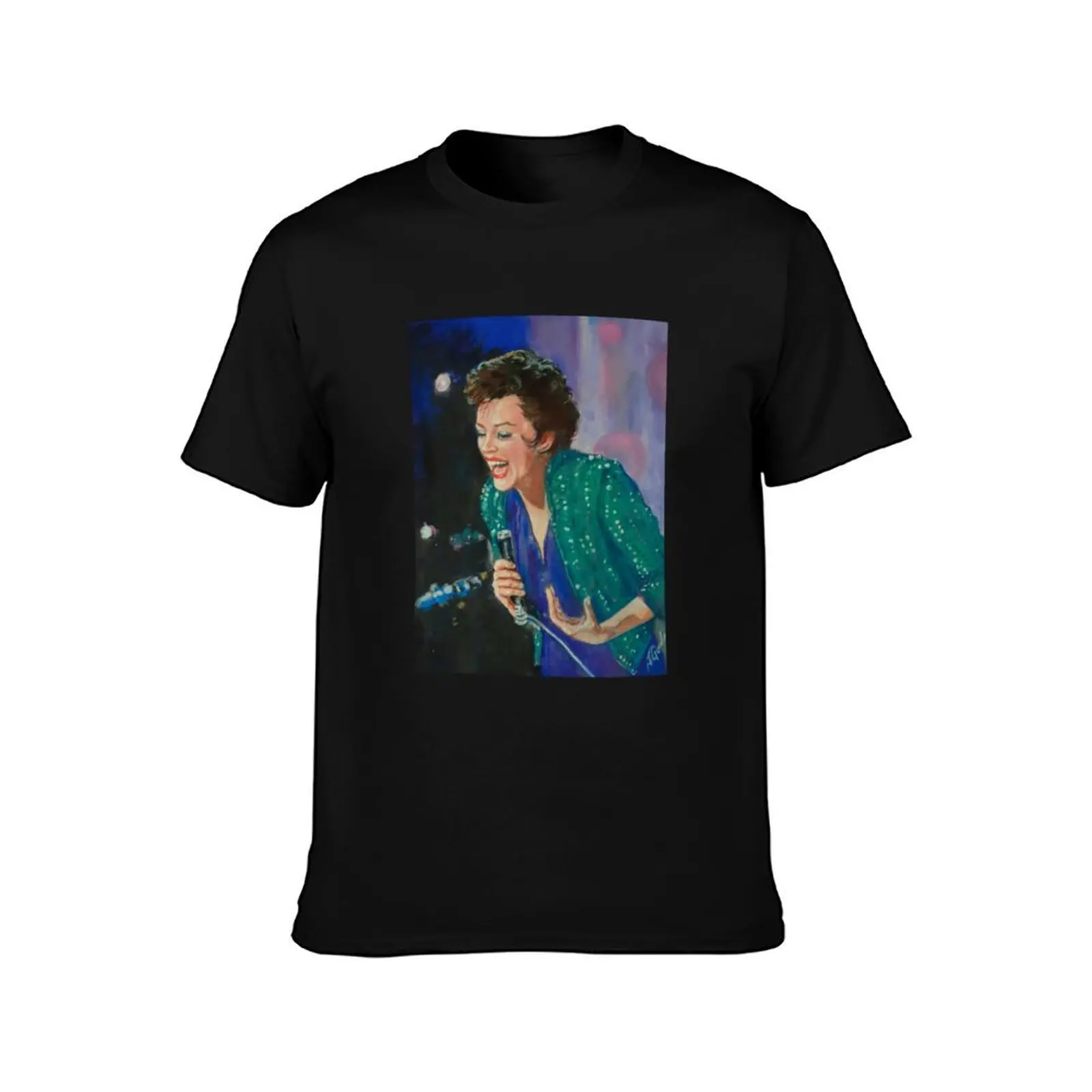 Hello Bluebird T-Shirt Basic Short Sleeve Cotton Blend T-Shirt