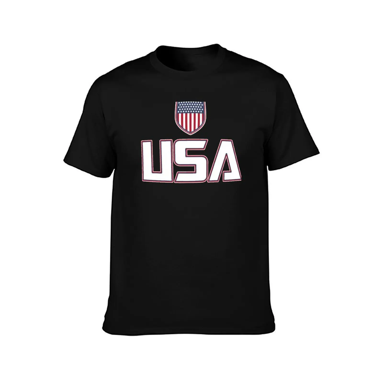 USA - United States of America T-Shirt custom shirt summer clothes rapper graphic tees mens t shirt