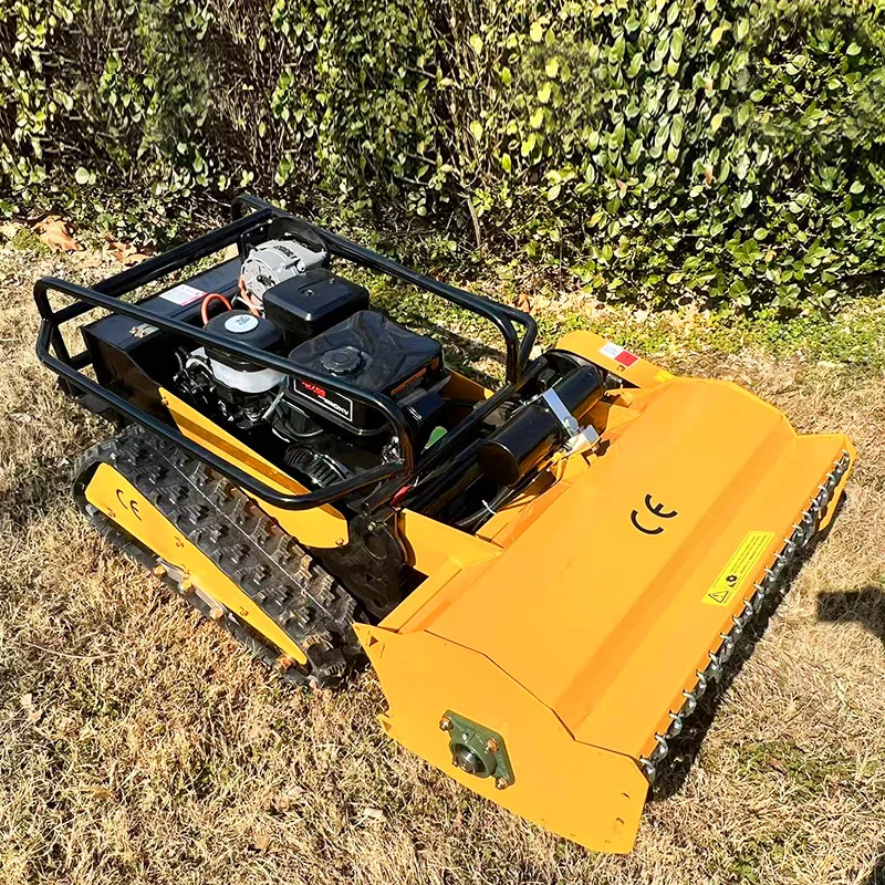 Customized Yoke Remote Control Mower Zero Turn Four Stroke Reel Weeder Robot Factory Outlet High Horsepower Brushcutter Tractor