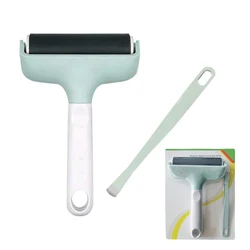 2Pcs Brayer Roller & Mat Tweezers Remover Set Craft Stamping Brayer Tools for Cricut/Silhouette/Brother Crafting Printmaking
