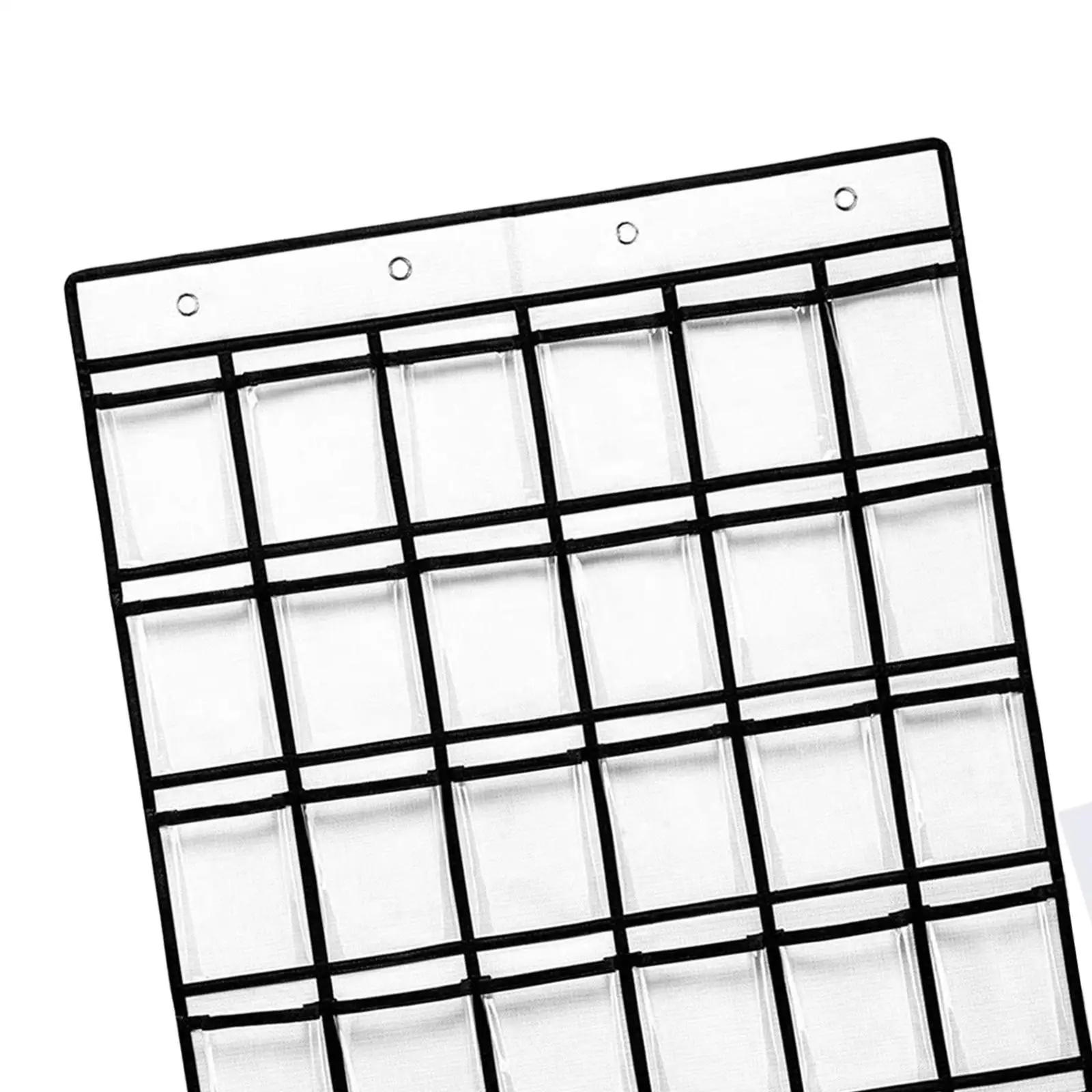 Gráfico de bolso para Celulares Titular, Sala De Aula Diversos Armário, Wall Door Hanging Organizer, 36 Bolsos