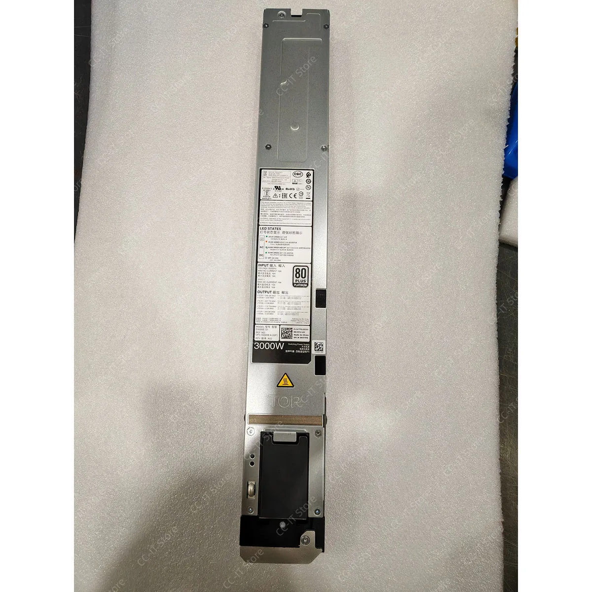 0H7TFG H7TFG D3000E-S1 DPS-3000HB A 3000W 80 Plus Platinum Hot-swap Server Switching Power Supply Unit