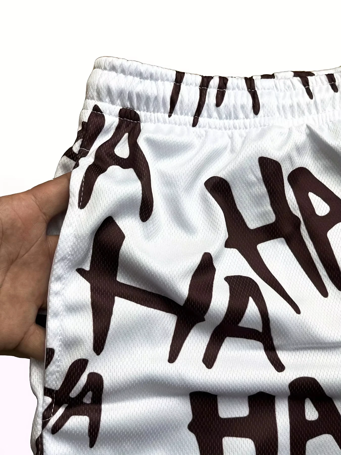 Indoor Outdoor Fashion Casual Sports Fake Two-Piece Lining Pattern Print Beach Basketball Running Fitness Training Sport Shorts
