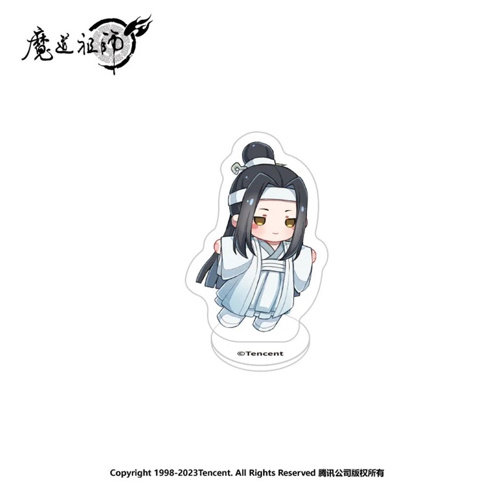 10cm Anime Mo Dao Zu Shi Acrylic Stand Figure Demonic Wei Wuxian Keychain Desktop Standing Plate Decoration Model Gift