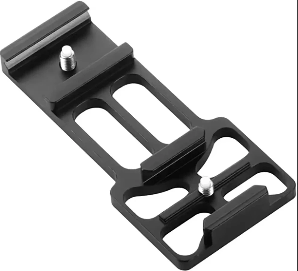 حزمة من حامل مشبك تثبيت على السكك الحديدية Picatinny متعدد الاستخدامات للبنادق والأقواس والنشاب وملحقات كاميرات تصوير POV/Vlog