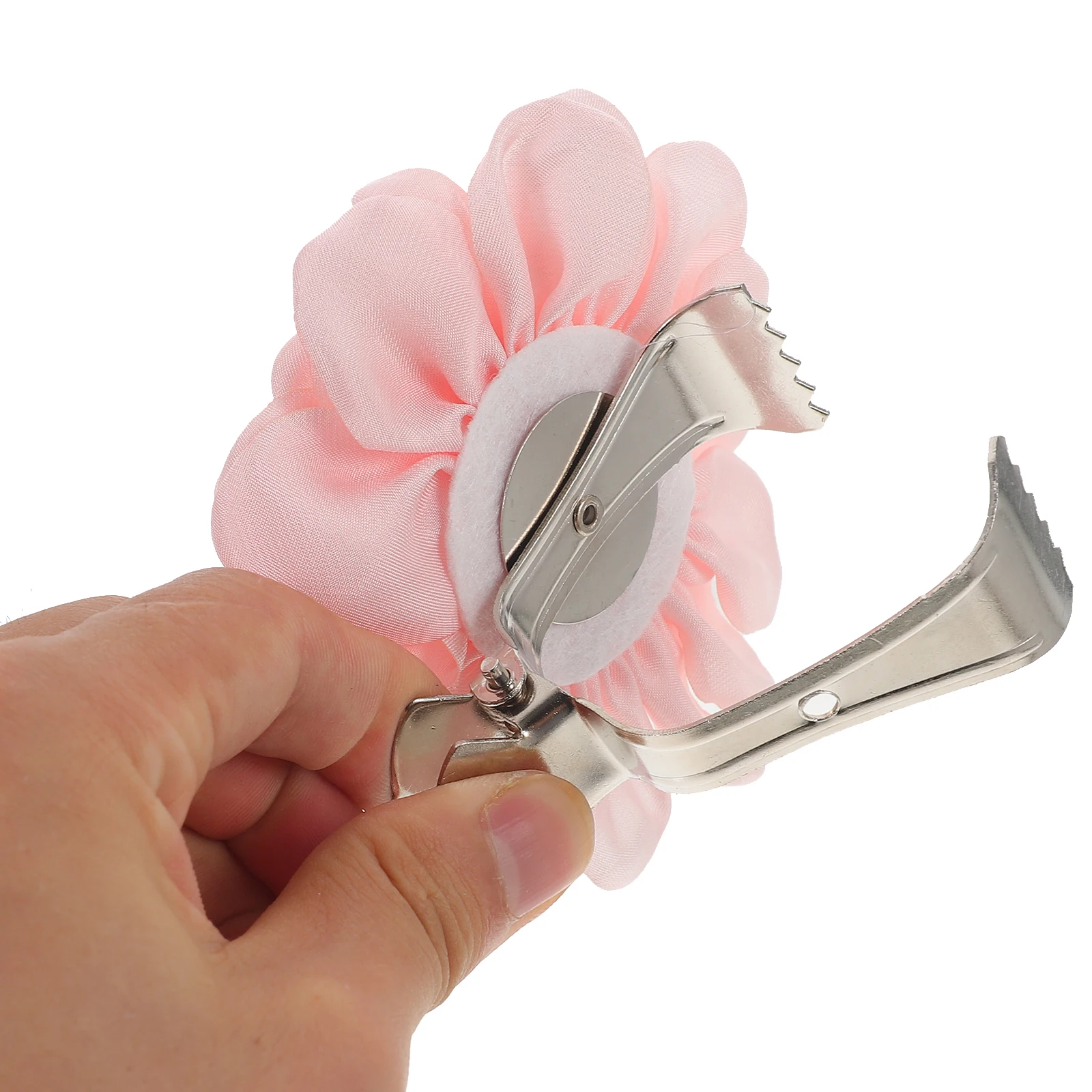 

Curtain Tieback Peony Style Magnetic Buckle Drapery Holdback Clamp Decorative Curtain Accessories Elegant Window Holder Metal
