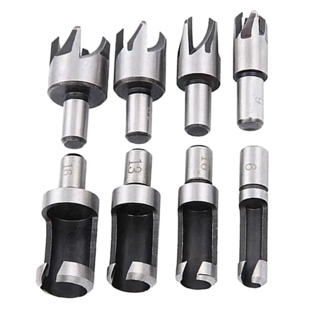 4pcs Wood Plug Cutter Drill Cutting Tool Drill Bit Woodworking Drill Bit  For Countersunk Holes For Furniture Making Tools