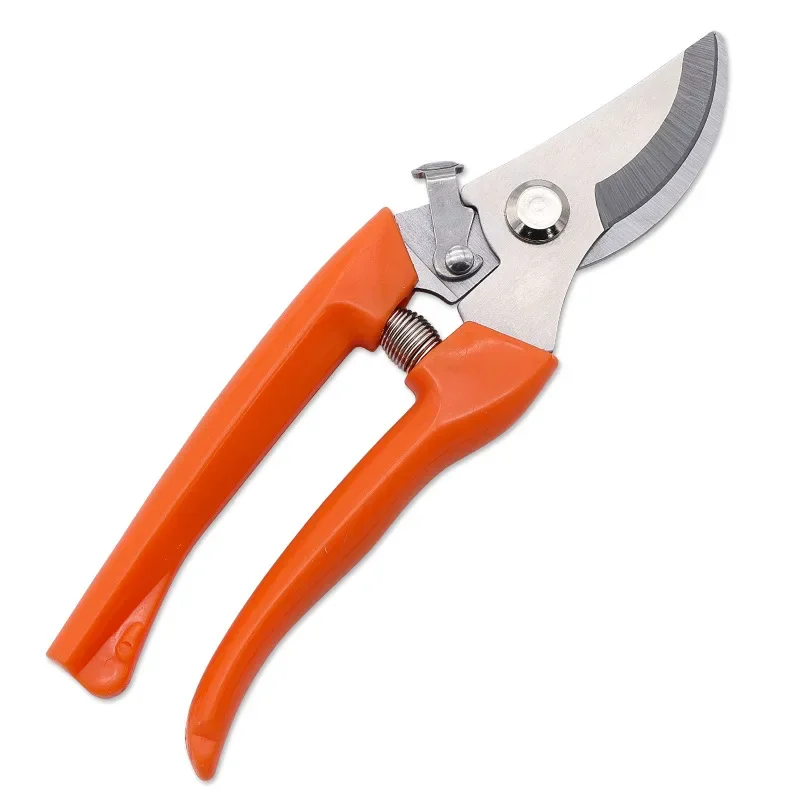 Stainless Steel Sharp Blade Fruit Tree Cutting Pruning Shears PP Handle Garden Scissors Crane Picking Tools For Gardener