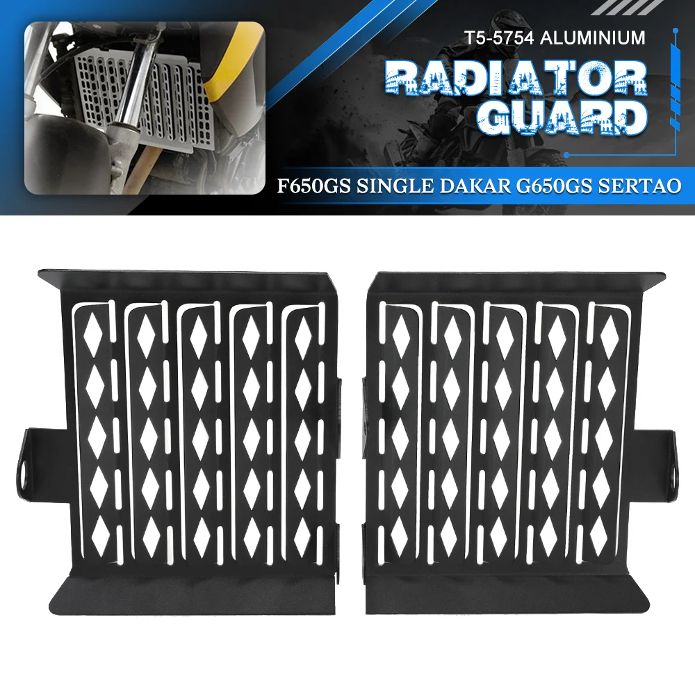 

Motorcycle Radiator Grille Grill Guard Cover Protection Motorbike For BMW F650GS Single Dakar G 650 GS G650GS Sertao all years