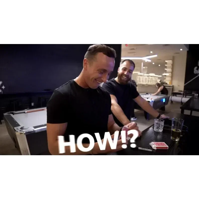 5Pcs Inverto โดย Liam Levanon, เทคนิคมายากลบนท้องถนน, การ์ดมายากล, ภาพลวงตา, อุปกรณ์มายากลระยะใกล้สำหรับนักแสดงที่สนุกสนาน