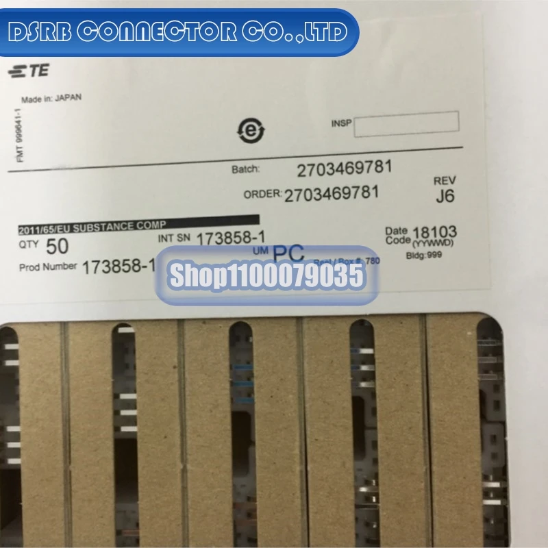 

10pcs/lot 173858-1 AT06-12SB-RD01 C146A10001E8 MX34020PF1 174655-2 64320-1319 DTM06-6S