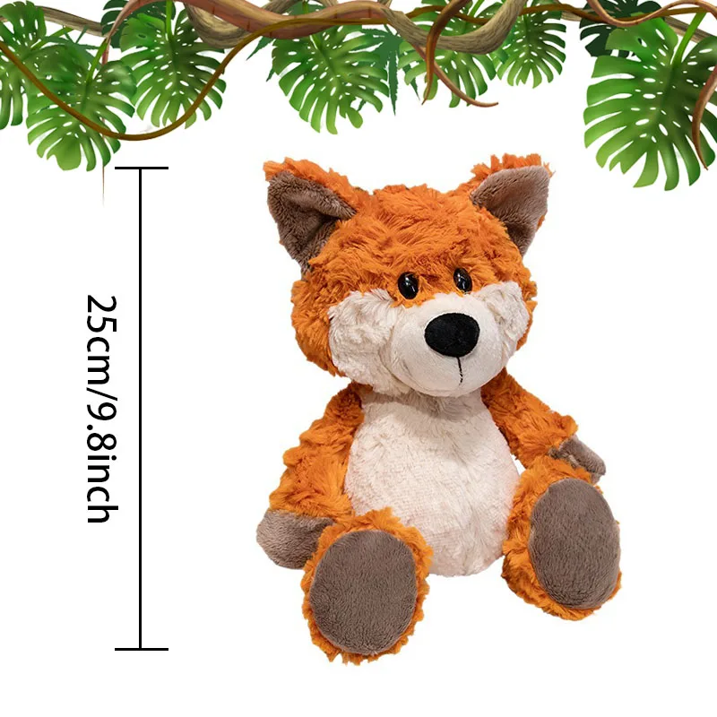 Fox Stuffed Animal Cute Fantastic Animal Fox Plush Toy Stuffed Forest Animals for Kids Christmas Gifts Fox Birthday Gifts