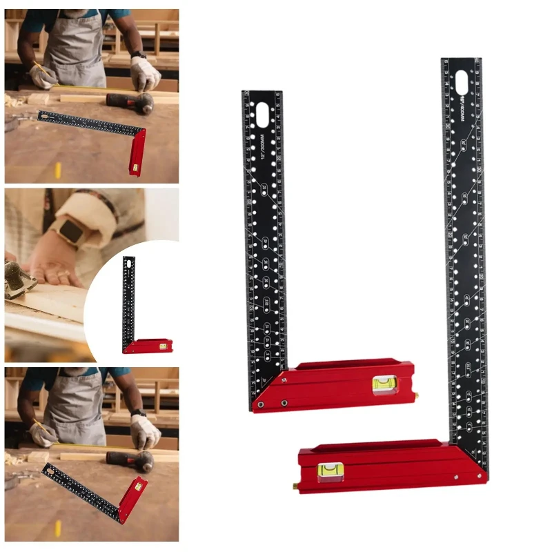 

Woodworking L Square Ruler for Construction Professional Multipurpose Framing Square Tool for Model Making Tools Drafting Tools