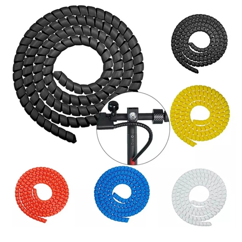 Electric Scooter Cable Management Tube, Bicycle Harness Wire Modification Tube, Winding Tube Accessories