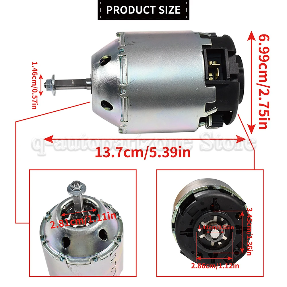 New LHD RHD Car 12V Heater Blower Motor For NISSAN X-TRAIL T30 SUV 2001-2007 27225-8H31C 272258H31C 27225-8H310