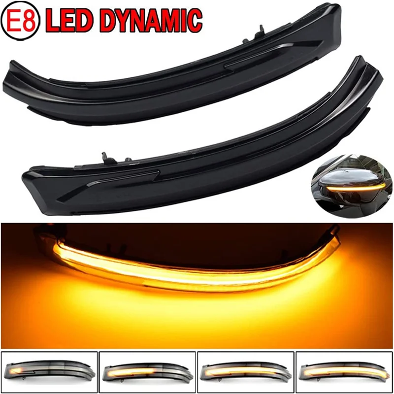 LED Side Mirror Dynamic Turn Signal Sequential Light for Nissan X-Trail T32 Rogue Qashqai J11 Murano Z52 Juke Navara image 4