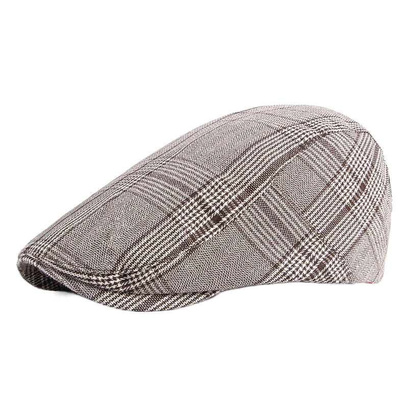 Adjustable Newsboy Hats for Men and Women, Flat Cap, M Irish Cabbie Gatsby Tweed Ivy Youth Boys and Girls