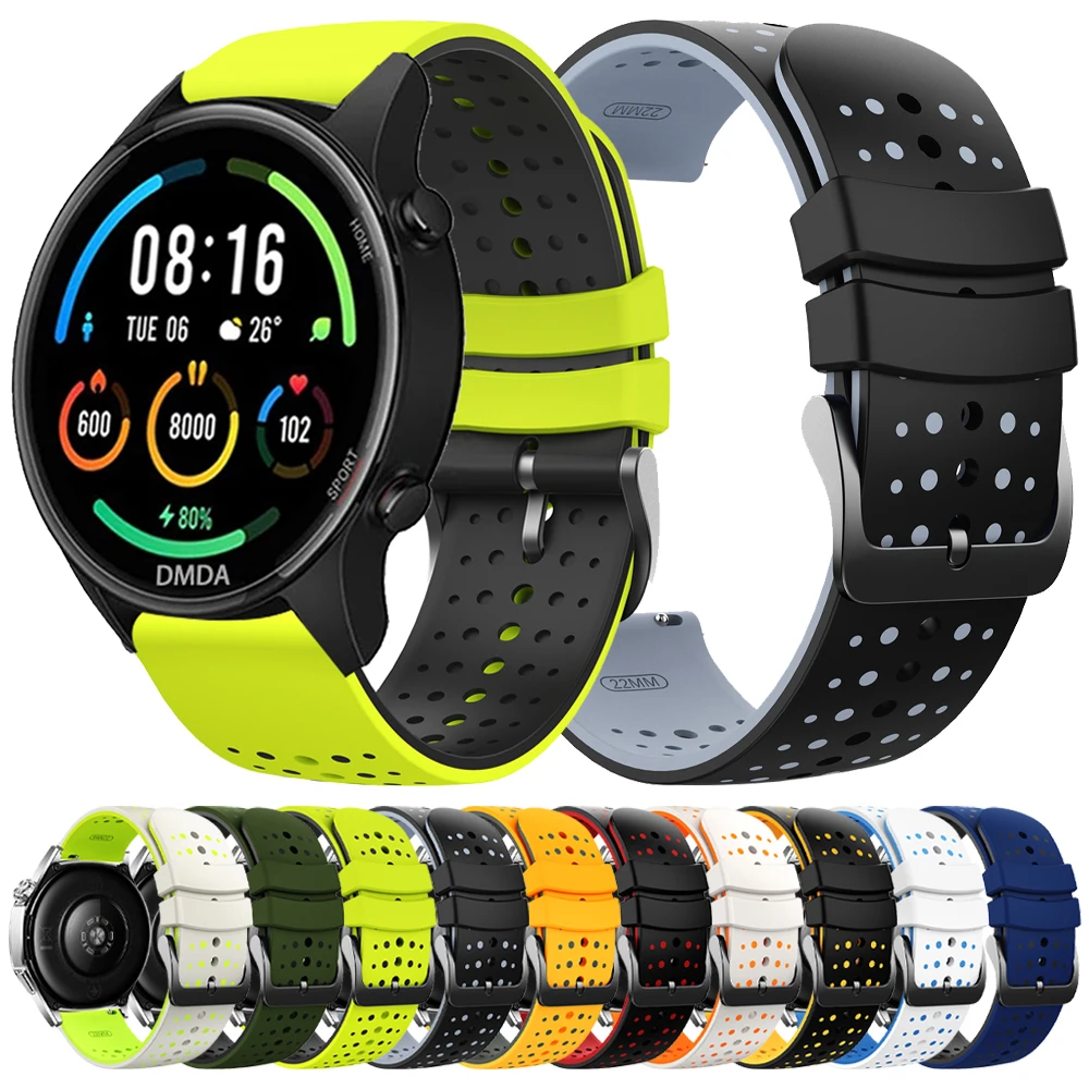 �y�Z�[�����z22mm �V���R���X�g���b�v Xiaomi Watch Watch 2 Pro/S4 �X�|�[�c�o���h Mi Watch Color2/S1 Active/S2 42mm 46mm/S3 �ʋC���u���X���b�g�p
