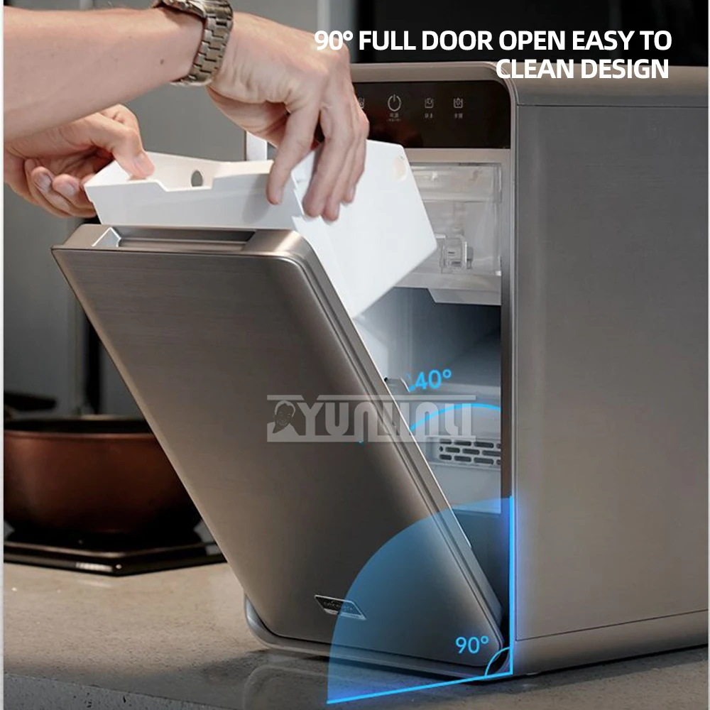 2025 Commercial Ice Maker Portable Ice Maker Countertop Spherical ice maker Home Appliance for Bar Cafeteria