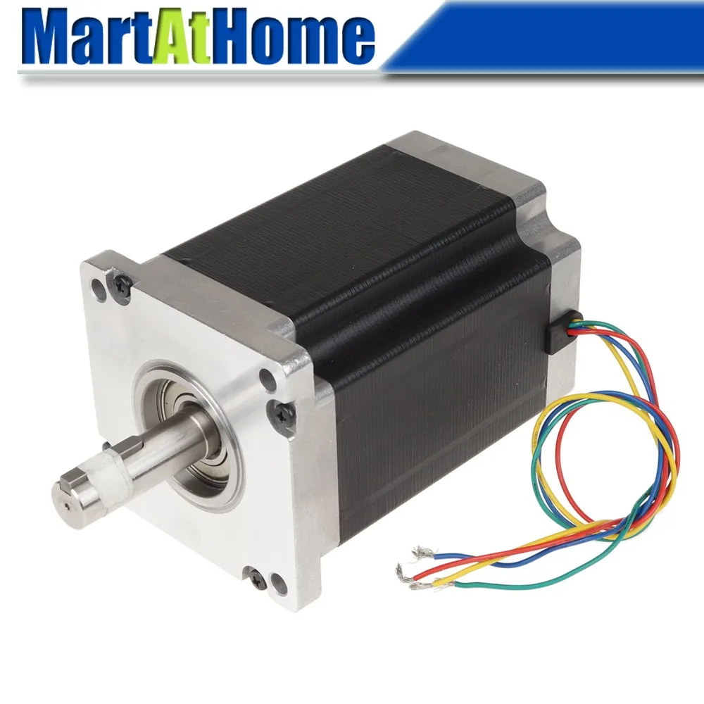 2-Phase CNC Stepper Motor 110J18150-460/110J18165-460 High Torque 20N.m/24N.m 6A 4-Leads Maximum steps for 25000