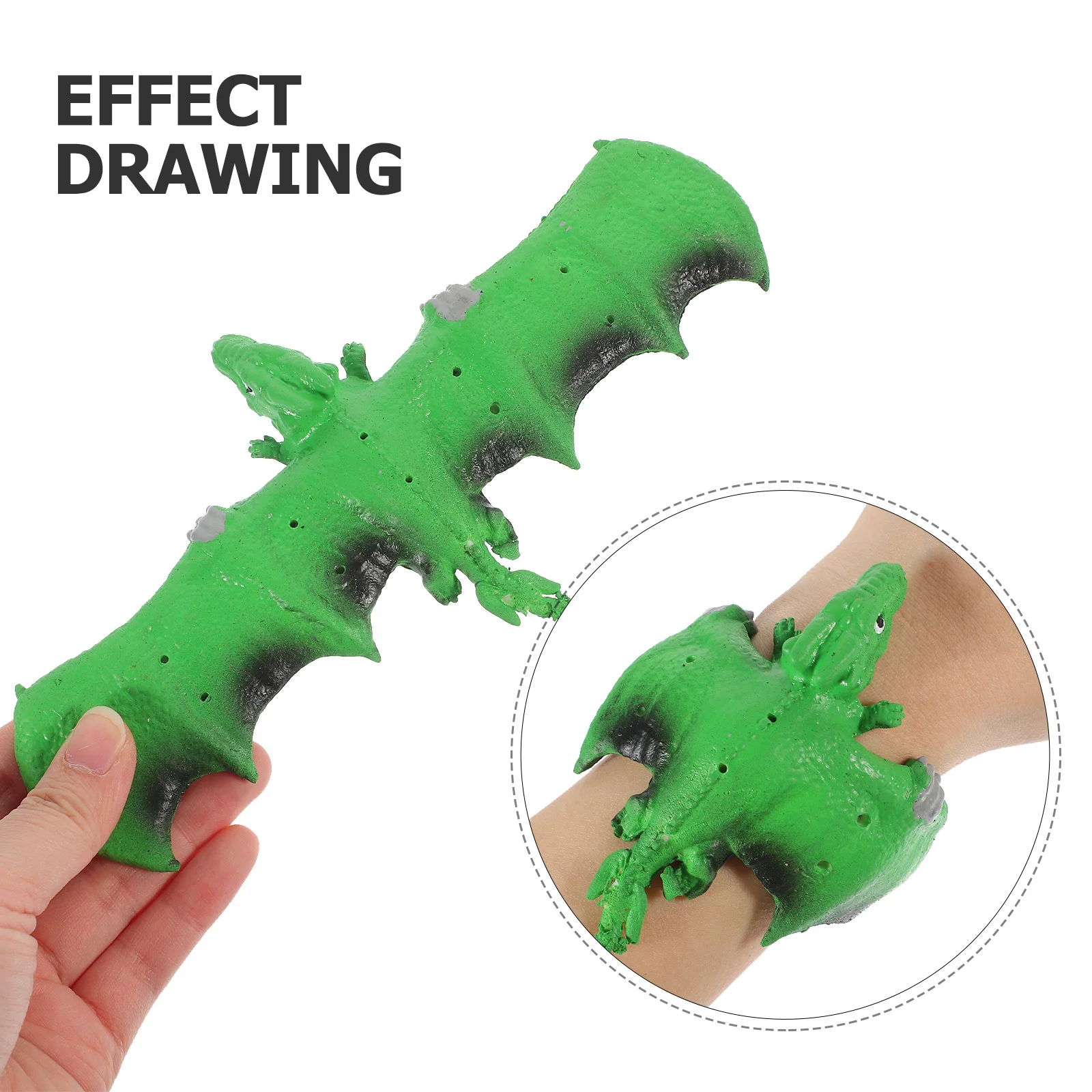 

Dinosaur Slap Bracelet Animal Wristband For Kids Party Favors Funny Children Slap Bands Festival Wrist Circle Playtime