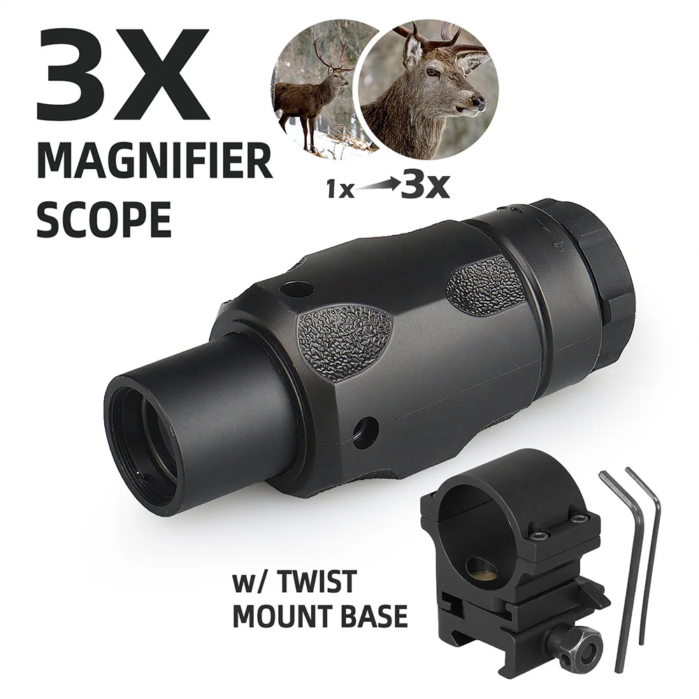 

GZ1-0411 factory price high quality Monocular Telescope Optical accessories hunting rifle scope sight 3Xmag-1 scopes