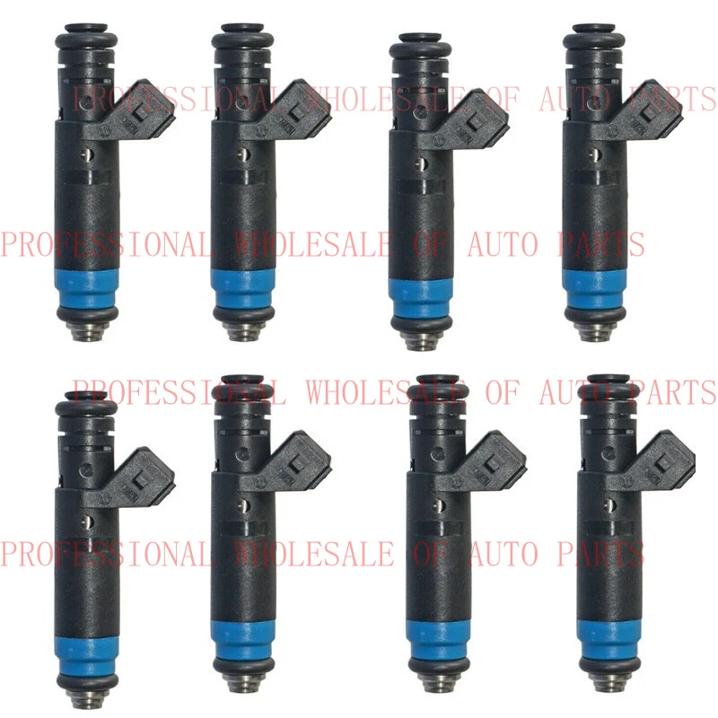 V+ 8Pcs Fuel Injectors Fit For Siemens Deka 850cc 1000cc High Impedance EV1
