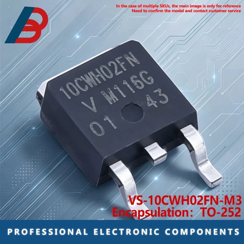 5PCS VS-10CWH02FN-M3 200V 10A 23ns fast recovery/ultra fast recovery diode TO-252AA