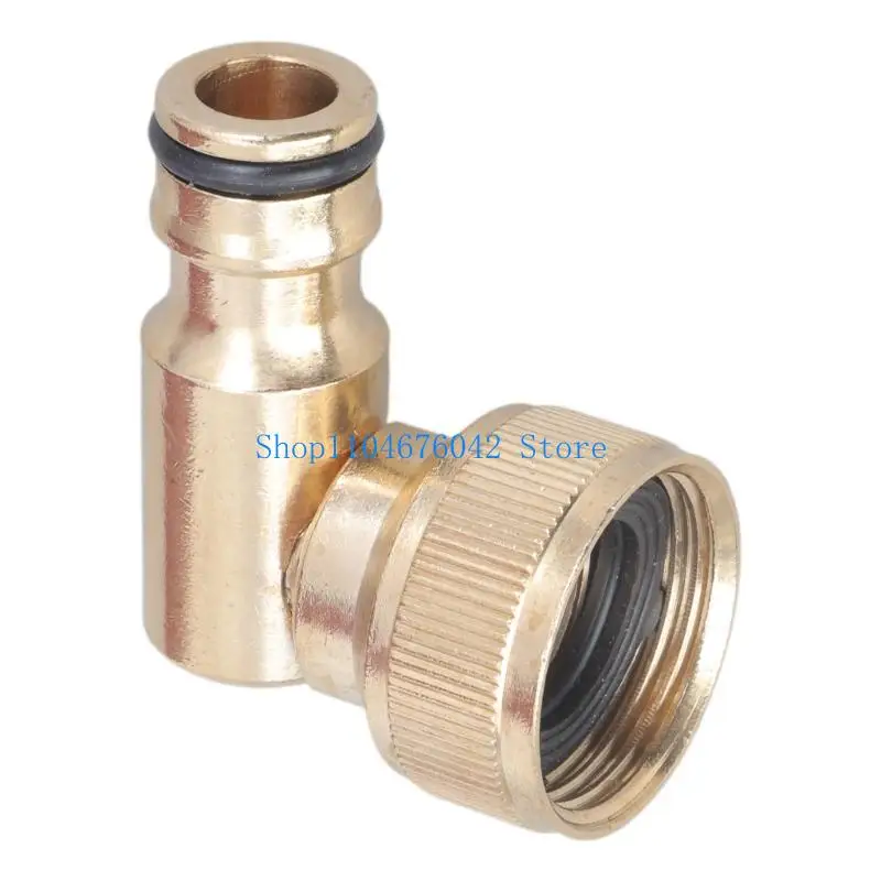 652F Brass Angled Tap Connector 3/4