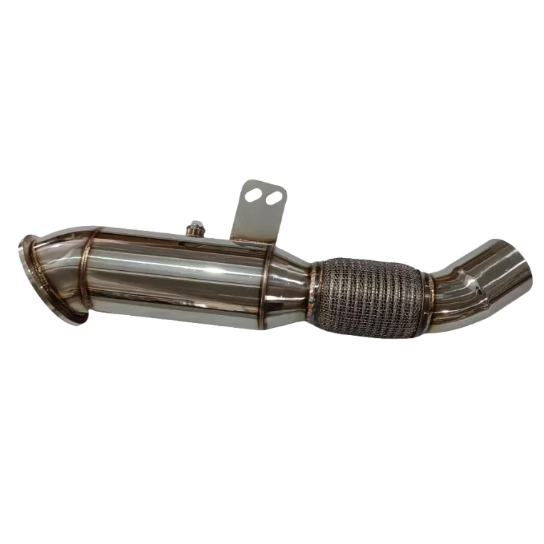 

Updated Flexible Pipe Stainless Steel Exhaust Downpipe For BMW B58 B30A F20 F30 G30 M140 M240 340 440i 540i 740i 2016-2019