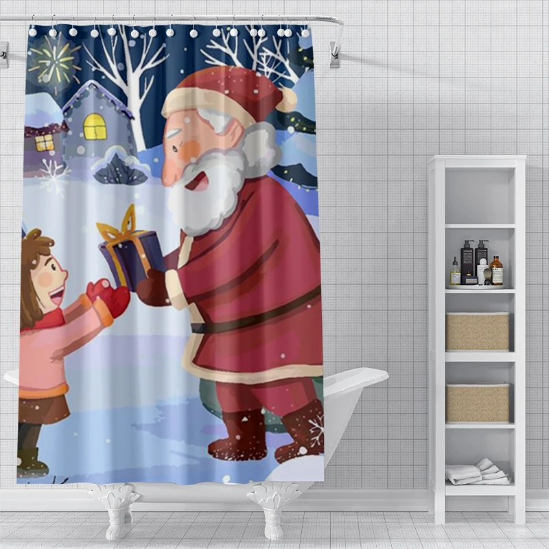 Home shower curtains for bathroom waterproof fabric bathroom Curtains Anime animal style modern shower curtain 180x200 90x180