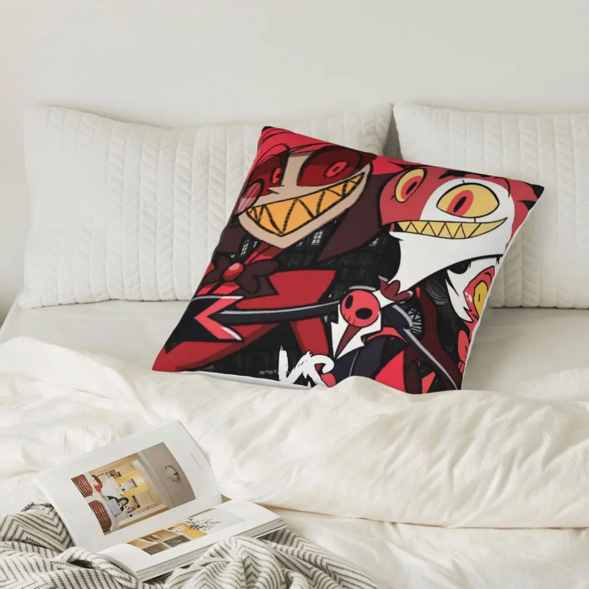 Helluva Boss أنيمي 001164 الألواح الأمامية أكياسها الوسائد ل أريكة Dakimakura كيس وسادة غطاء وسادة