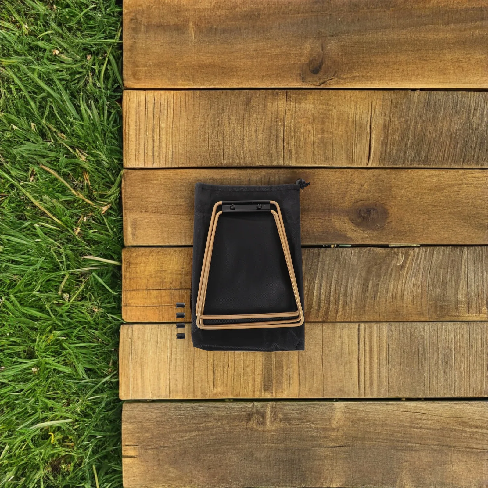 

Outdoor Folding Rack Cooler Camping Foldable Stand Refrigerator Stainless Steel Support Travel